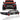 Bronco Front Bumper Rock Crawler off Road W/Winch Plate & 5 LED Lights & 2 D-Ring & Sensor Mounting Hole Compatible with 2021-2024 Ford Bronco (Not Fit Sports Version)